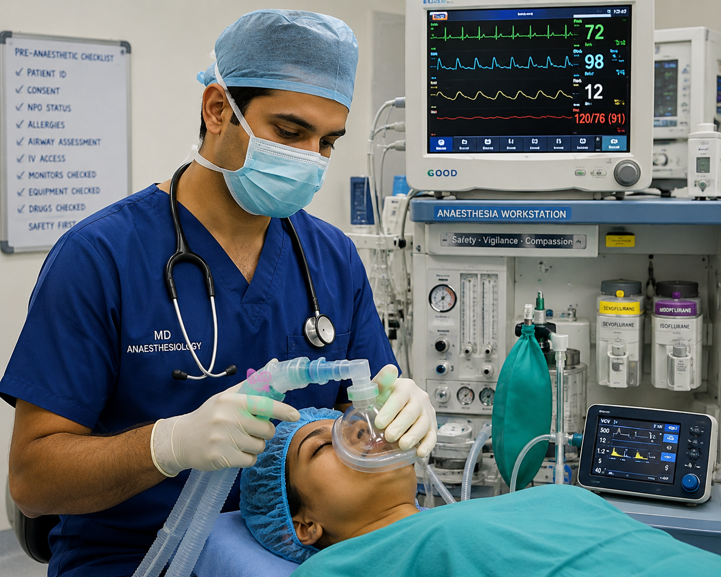 Direct MD Anaesthesia Admission